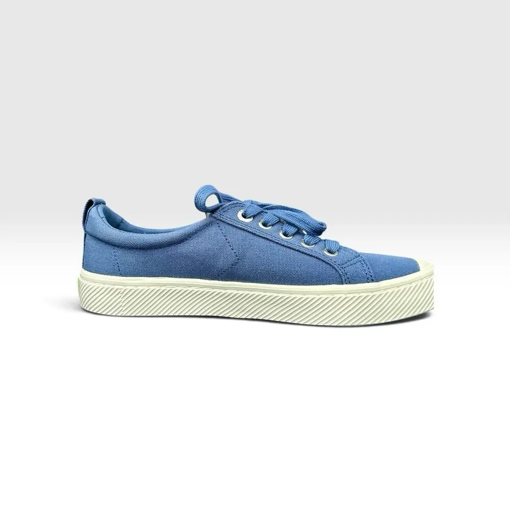 CARIUMA OCA Low Canvas Sneakers Blue Womens 9 Mens 7.5 EU 40 Sustainable Shoes